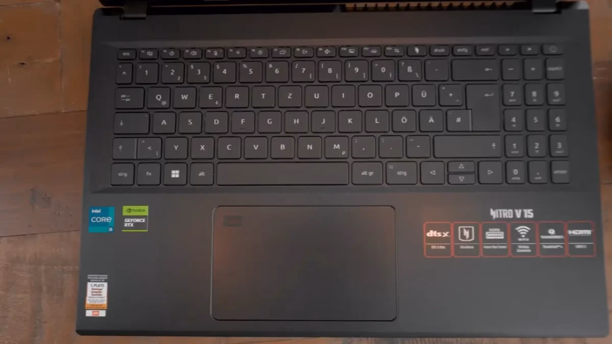 Acer Nitro V — ảnh chi tiết 01 Acer Nitro V — ảnh chi tiết 01