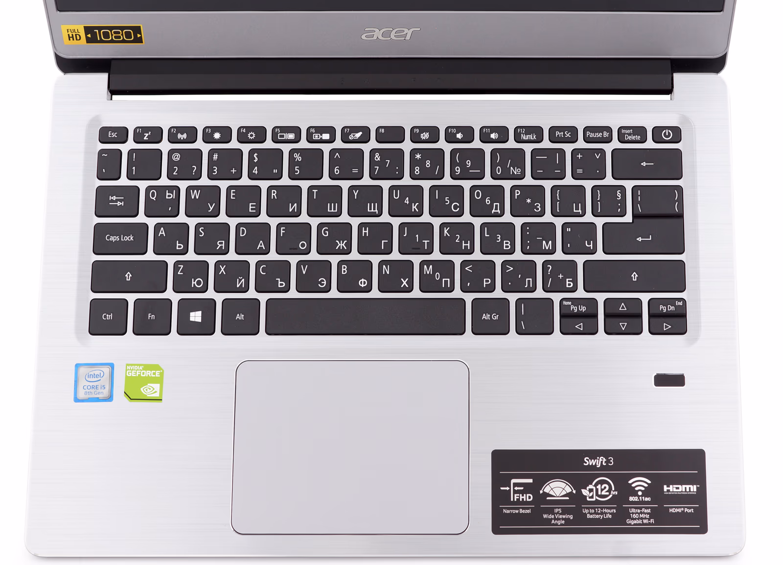 Acer Swift 3 — ảnh chi tiết 01 Acer Swift 3 — ảnh chi tiết 01