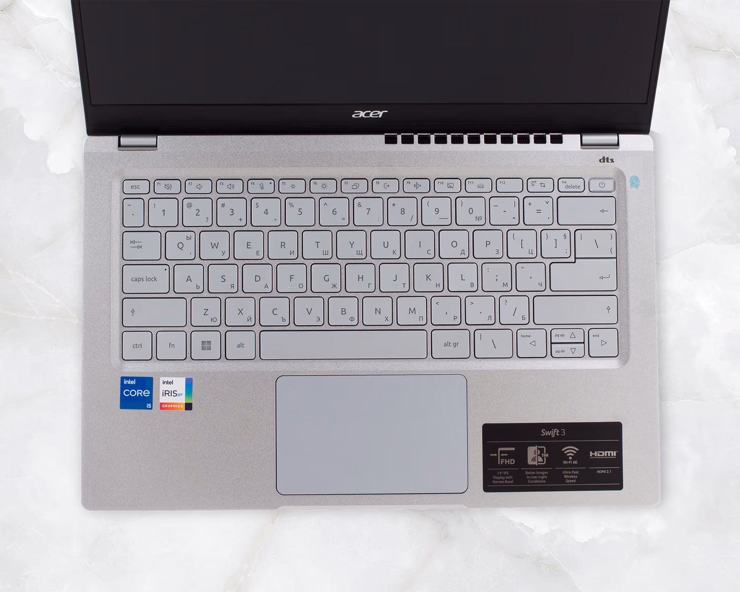 Acer Swift 3 — ảnh chi tiết 03 Acer Swift 3 — ảnh chi tiết 03