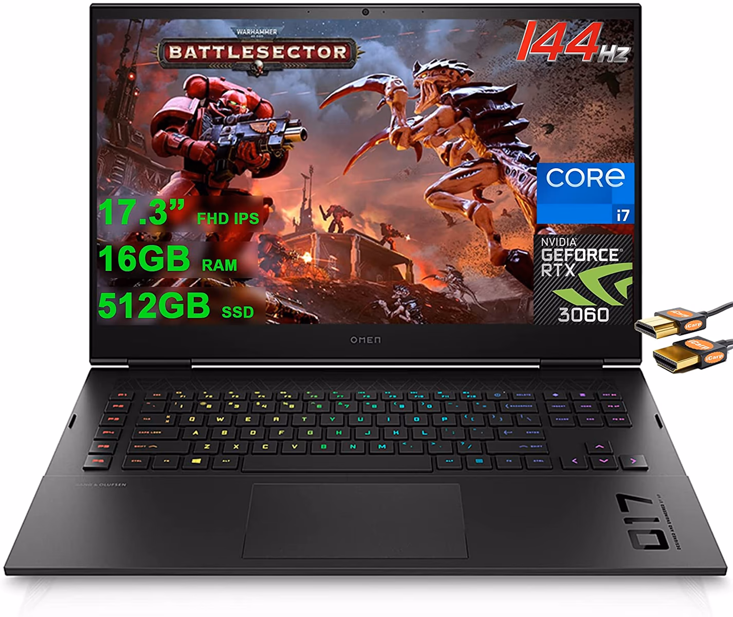 HP Omen 17-ck0000 — ảnh chi tiết 01