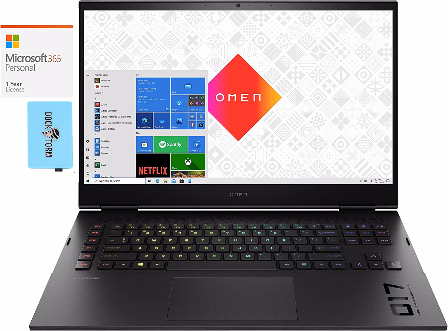 HP Omen 17-ck0000 — ảnh chi tiết 04