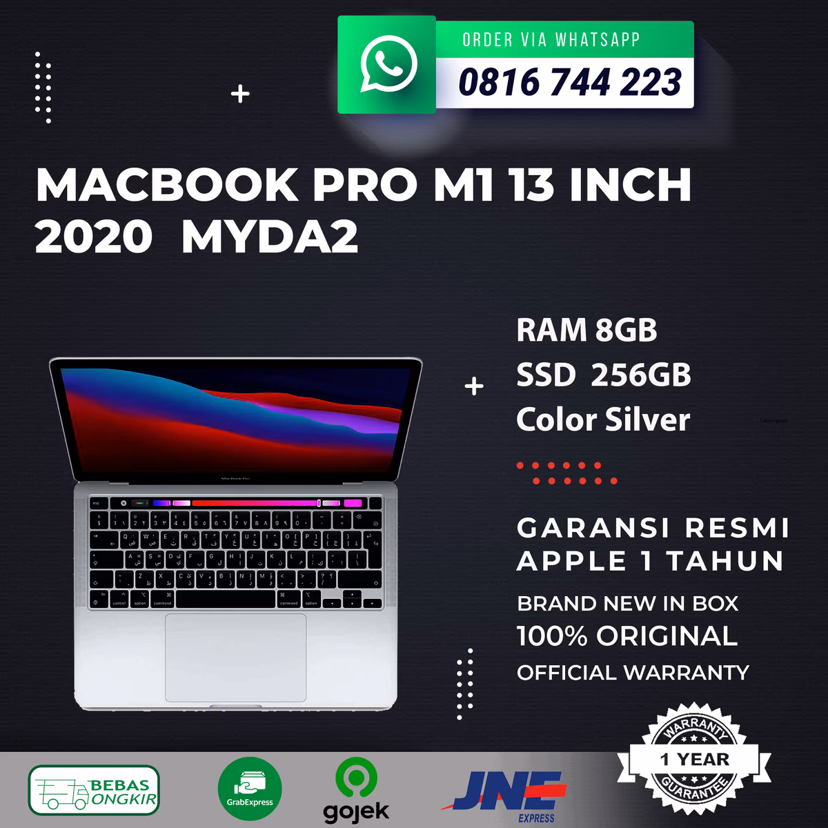 MacBook Pro 13 2020 M1 — ảnh đại diện