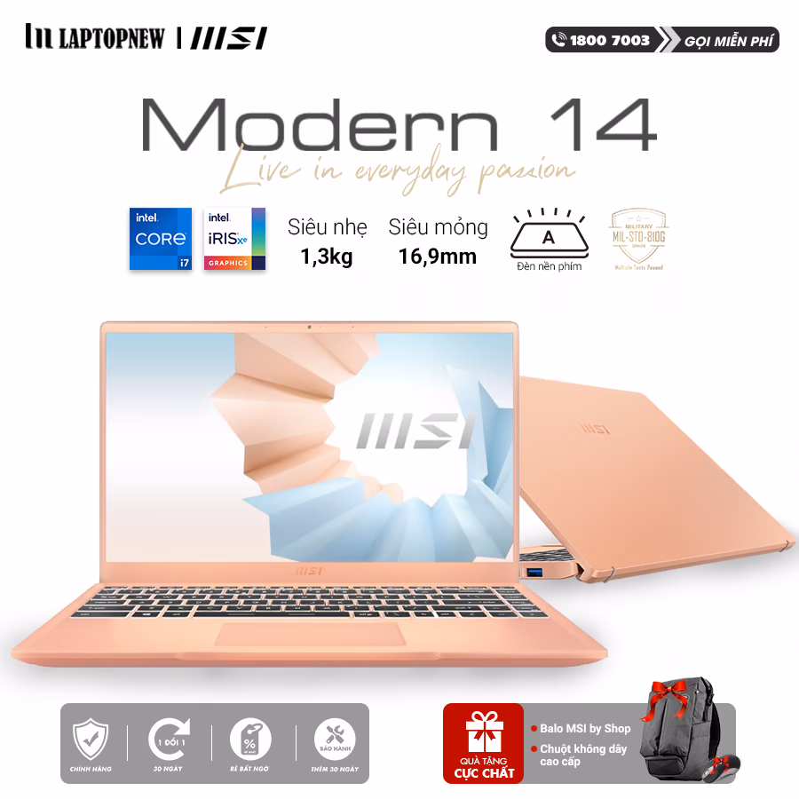 MSI Modern 14 — ảnh đại diện