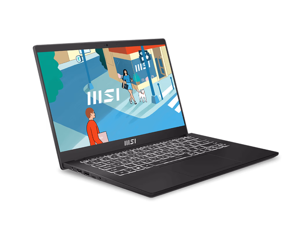 MSI Modern 14 — ảnh chi tiết 01 MSI Modern 14 — ảnh chi tiết 01