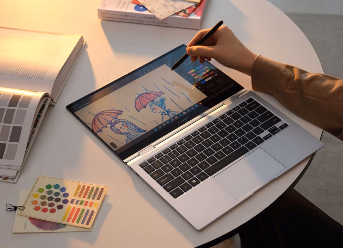 Samsung Galaxy Book2 Pro 360 — ảnh chi tiết 02 Samsung Galaxy Book2 Pro 360 — ảnh chi tiết 02